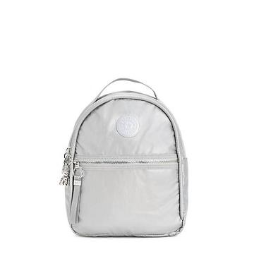 Mochilas Kipling Kae Classic Metallic Plateados | MX 1587VR